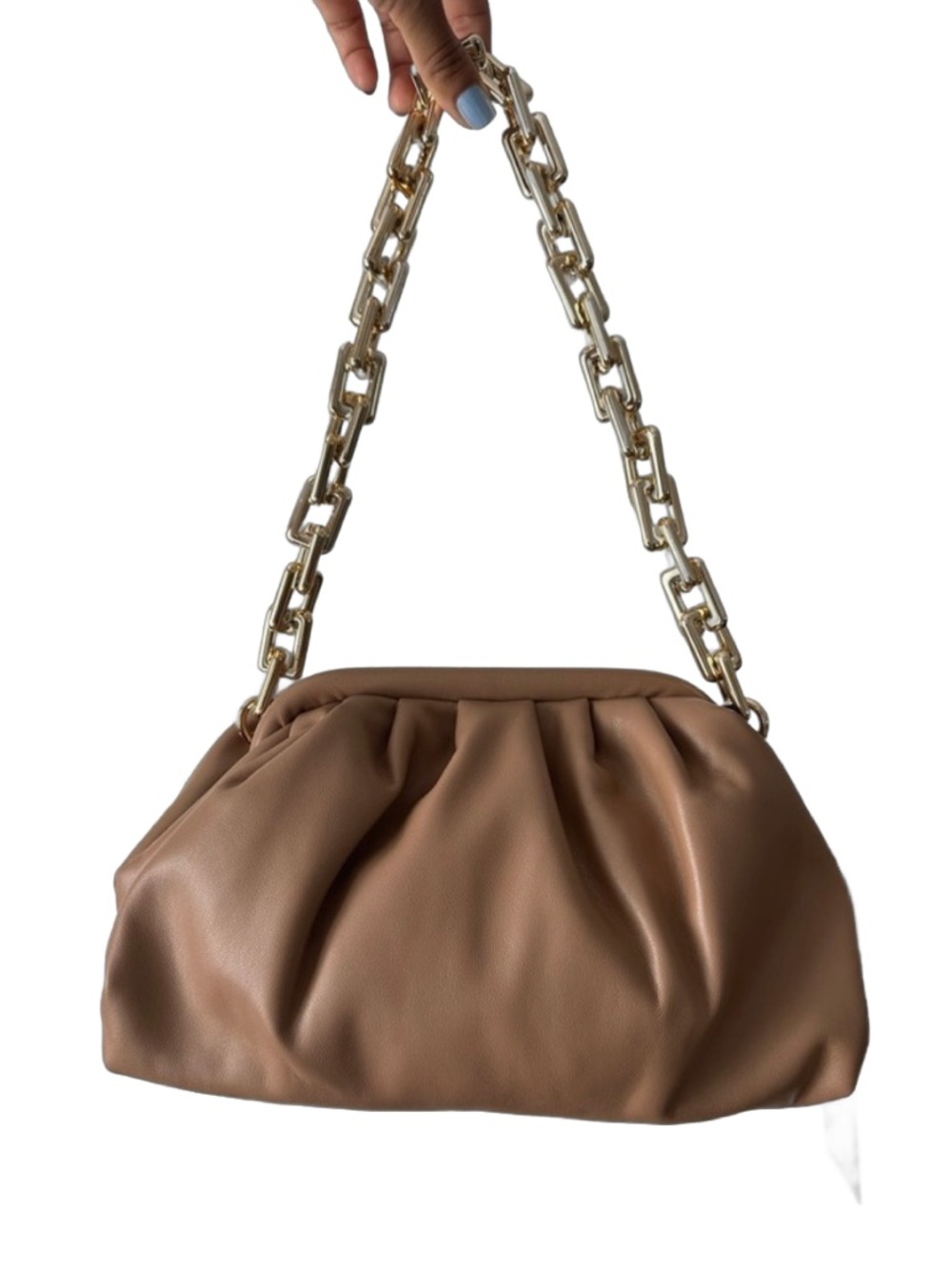 Urban Expressions Natural Cassie Purse Dr bag w/ strap crossbody vegan leather